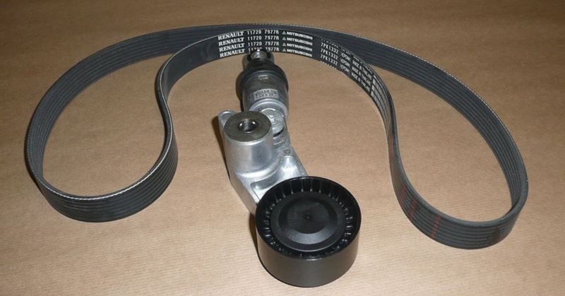 Komplet paska klinowego Renault Trafic III 2.0 Dci