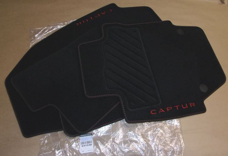 Dywaniki tekstylne komplet Renault Captur