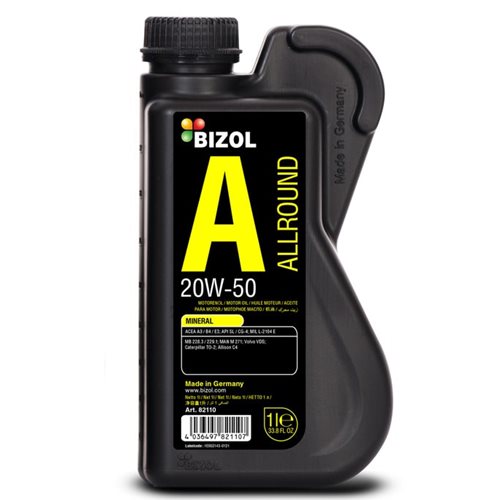 OLEJ BIZOL ALLROUND 20W-50 1L A3/B4