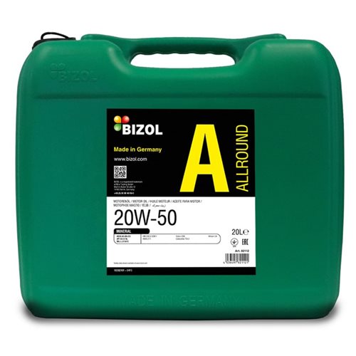 OLEJ BIZOL ALLROUND 20W-50 20L A3/B4