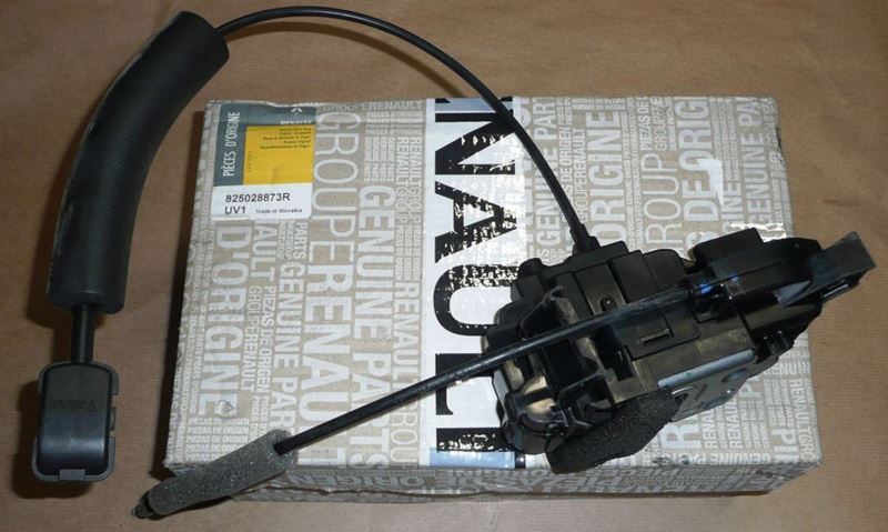 Zamek drzwi Renault Megane III tył prawy 6 PIN