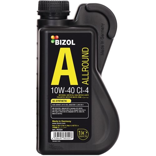 OLEJ BIZOL ALLROUND 10W-40 1L A3/B4 CI-4