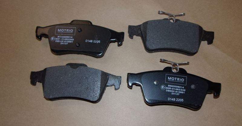 Klocki hamulcowe Renault Laguna III Citroen C5 III tył