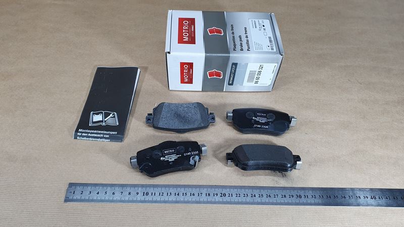 Klocki Hamulcowe Tył Oryginał Renault Kadjar