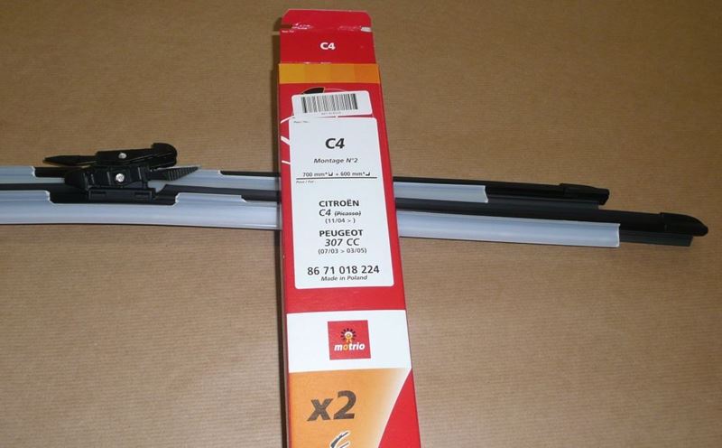 Pióra wycieraczek Citroen C4 04-10 Peugeot 307 03-05