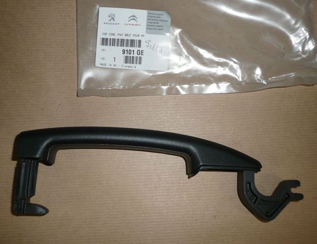 Klamka zewnętrzna Citroen C4 Peugeot 207 208 przód lewa 06-