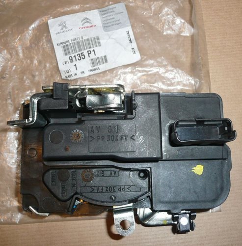Zamek drzwi Citroen Berlingo, Peugeot 406 lewy