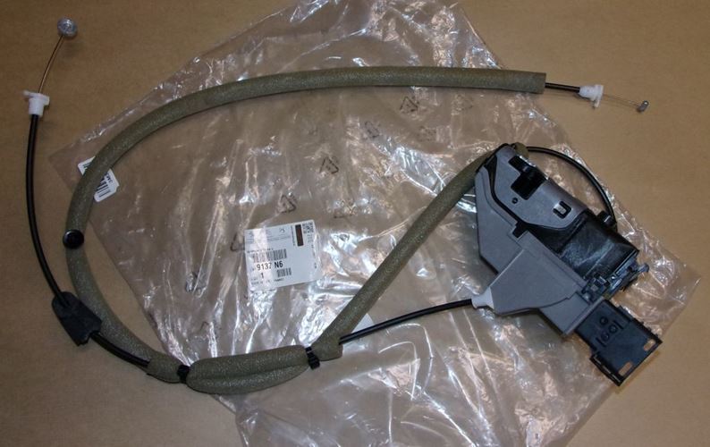 Zamek drzwi przesuwnych Citroen Berlingo III