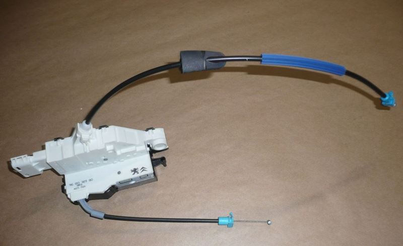 Zamek drzwi Citroen C4 tył lewy