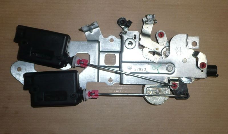 Zamek drzwi przesuwnych Citroen C8