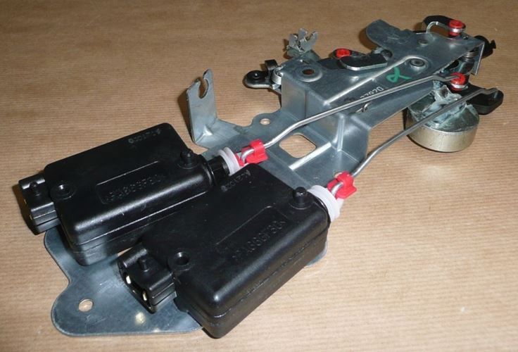 Zamek drzwi przesuwnych Citroen C8