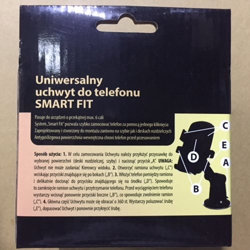SAMOCHODOWY UNIWERSALNY UCHWYT DO TELEFO