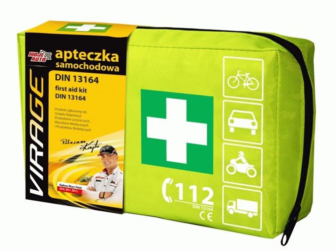 APTECZKA SAMOCHODOWA DIN 13164 SASZETKA