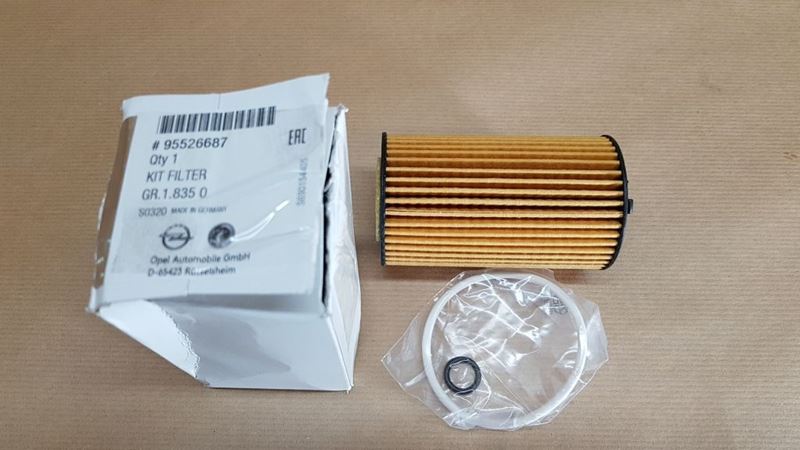 Filtr Oleju Oryginał Opel Astra K 1.6 CDTi