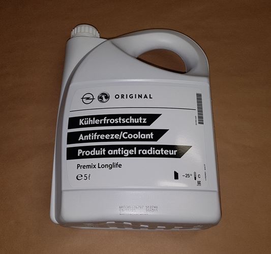 Płyn Chłodniczy Niebieski 5L Gotowy Oryginał - Opel GM