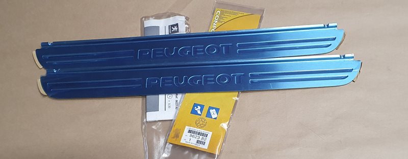 Listwy Progowe Ozdobne Oryginał Peugeot 407