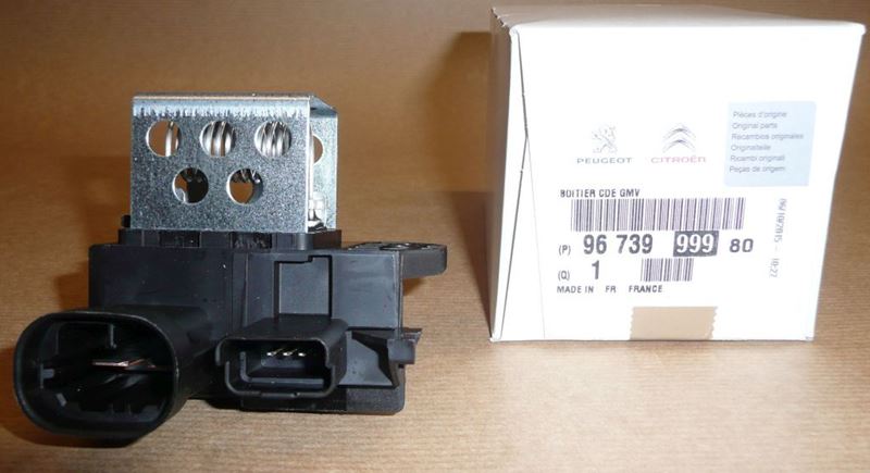 Sterownik wentylacji Citroen C1 Citroen C4 Peugeot 108 Peugeot 307 Peugeot 308