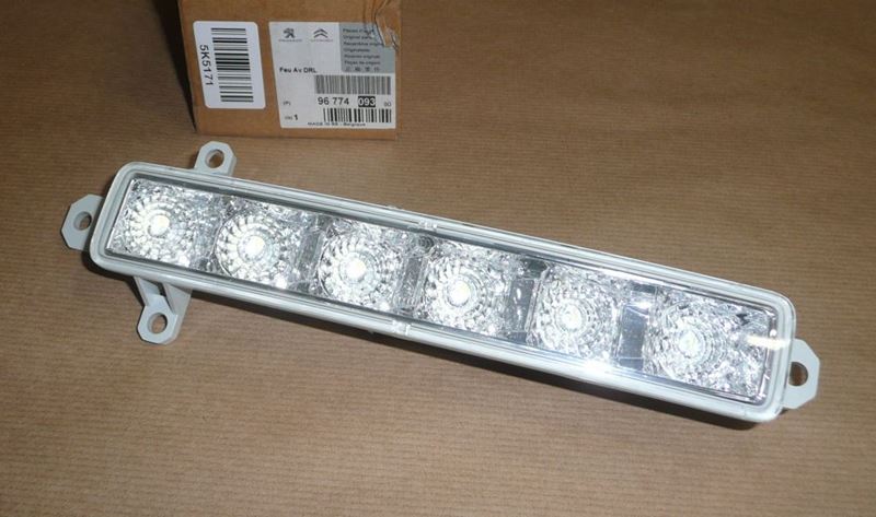 Lampa jazdy dziennej LED Peugeot Partner III