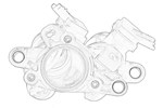 Dozownik powietrza Citroen C5 III Peugeot 308 2.0 HDI