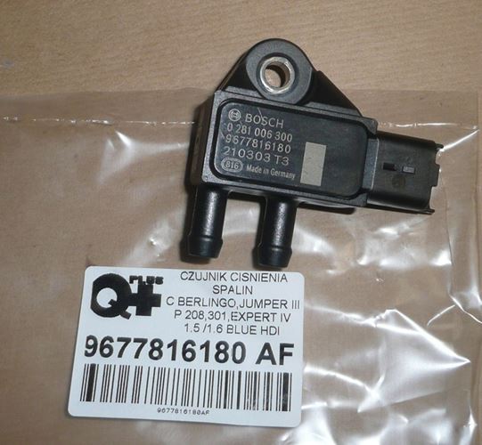 Czujnik ciśnienia spalin Citroen C3 Peugeot 208 1.6 2.0 HDI