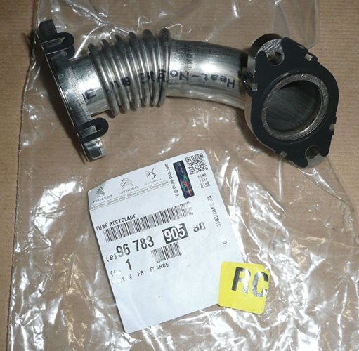 Przewód EGR Citroen C4 Citroen C5 (X7) Peugeot 308 Peugeot 508 Peugeot 3008