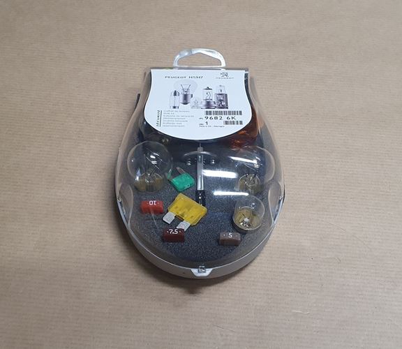 Zestaw Żarówek Zapasowych Oryginał PSA H1