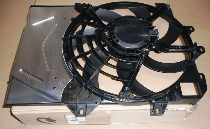 Wentylator chłodnicy Citroen C2 C3 Peugeot 207 208 z klimatyzacją