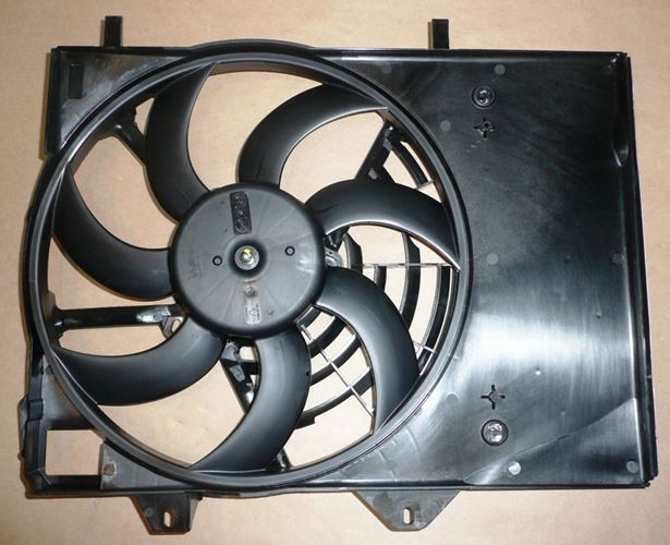 Wentylator chłodnicy Citroen C2 C3 Peugeot 207 208 z klimatyzacją