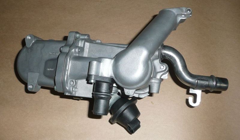 Zawór EGR i chłodnica Citroen C5 (X7) 1.6 HDi