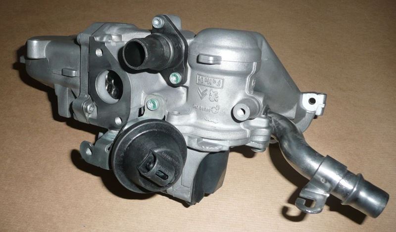 Zawór EGR i chłodnica Citroen C5 (X7) 1.6 HDi