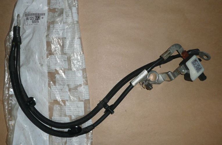 Klema minusowa Peugeot 207