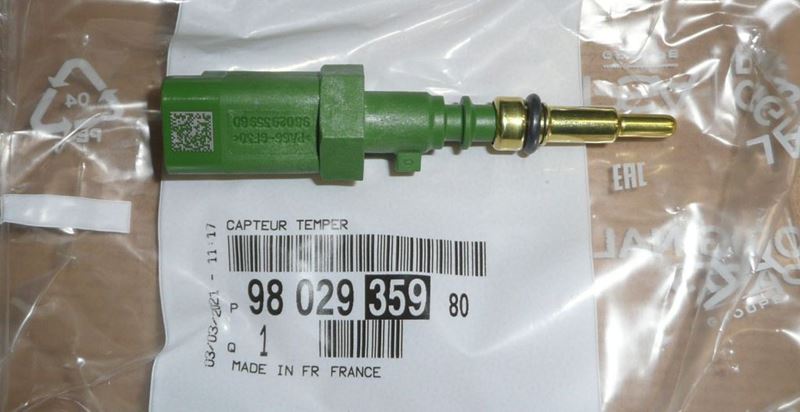 Czujnik temperatury wody Citroen Berlingo III 1.6 HDI