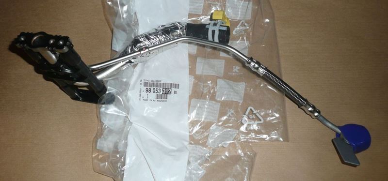 Przewód smarowania turbiny Citroen C4 C5 (X7) 2.0 Hdi