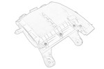Obudowa filtra powietrza Peugeot 5008 2008 1.6 Hdi