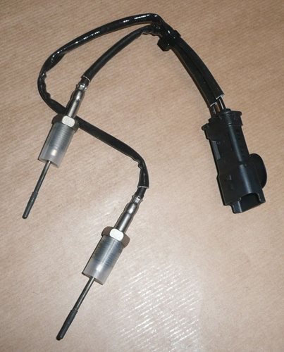 Czujnik temperatury spalin Citroen C4 II Peugeot 308 1.6 HDI