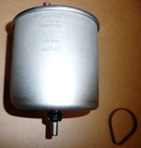 Filtr paliwa Citroen C3 II C5 III Peugeot 301 308 1.6 Hdi