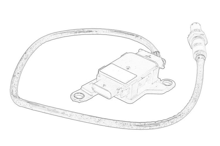 Sonda czujnik tlenku azotu NOx Citroen Berlingo C4 Peugeot 208 1.6 HDi