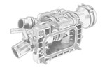 Termostat cieczy chłodzącej CITROEN BERLINGO, BERLINGO/MINIVAN, C3 AIRCROSS II, C4 CACTUS, C4 SPACETOURER, C5 AIRCROSS, GRAND C4 SPACETOURER, JUMPY, SPACETOURER  DS DS 7 1.5D 06.17-