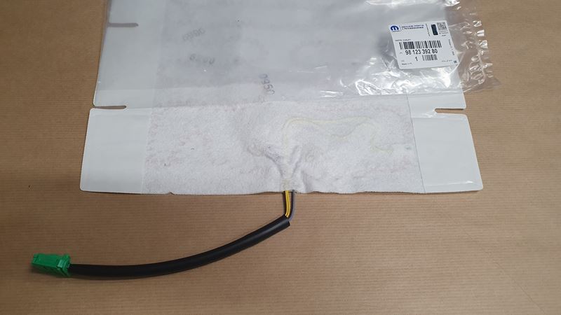 Mata grzewcza fotela Citroen C3 III