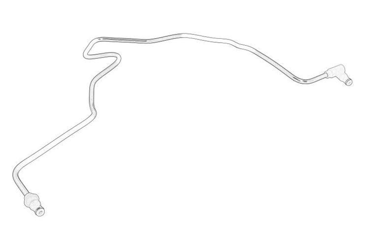 Przewód pompy sprzęgła Peugeot 208 2008 301