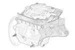 Filtr paliwa Citroen C4 C5 X7 Peugeot 407 2.0 Hdi