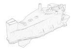Zbiornik dodatku FAP Citroen C4 II
