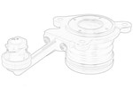 Łożysko sprzęgła siłownik Citroen C4 II Peugeot 3008 5008
