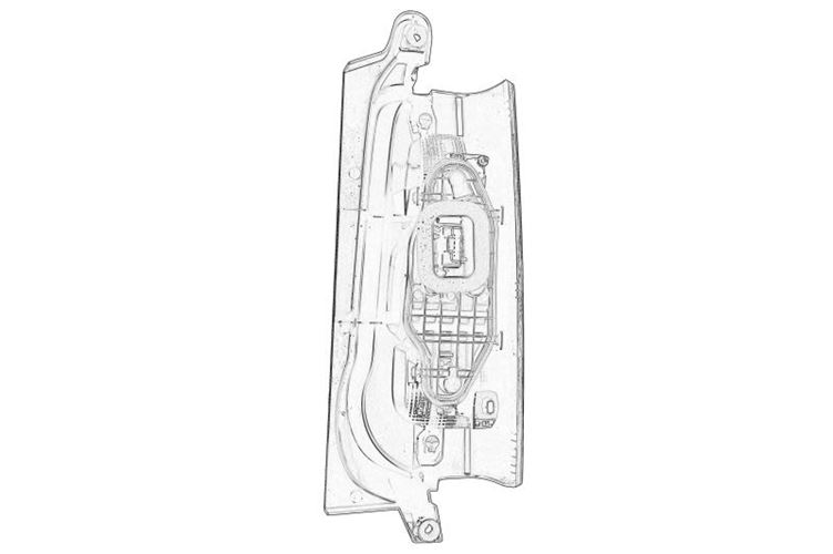 Lampa tylna zespolona Citroen Berlingo III lewa