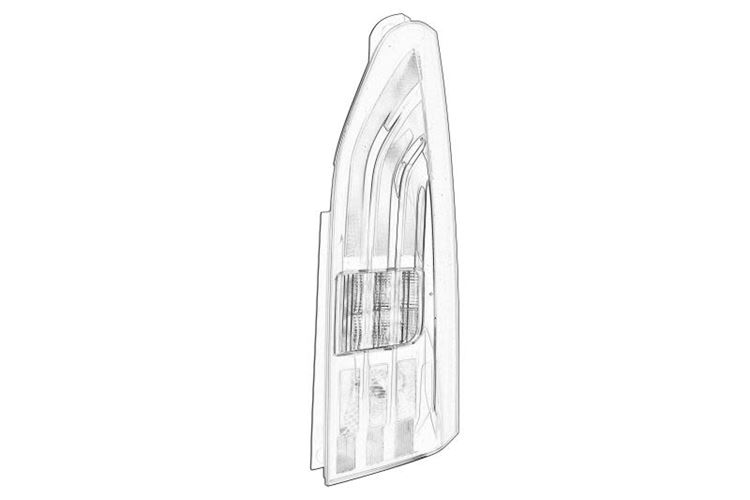 Lampa tylna prawa Oryginał Peugeot Partner III