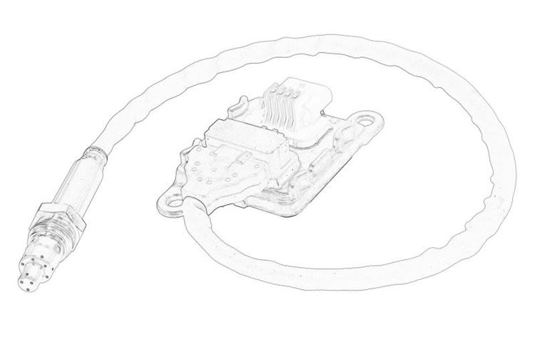 Sonda czujnik tlenku azotu NOx Citroen Berlingo C3 Peugeot 208 2008 301