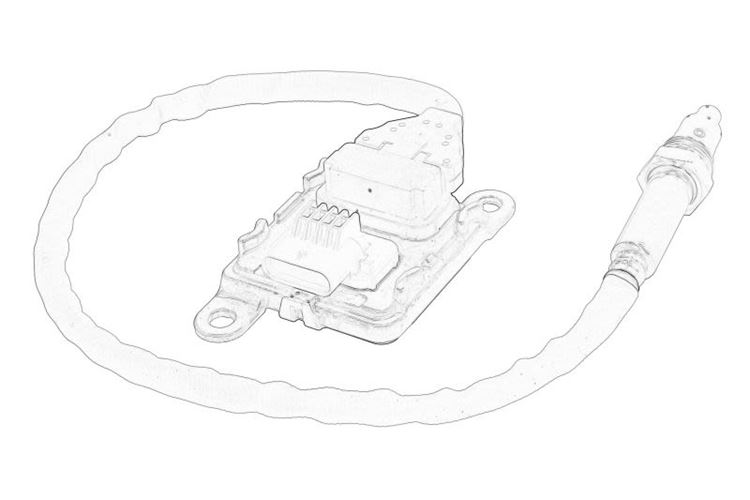 Sonda czujnik tlenku azotu NOx Citroen Berlingo C3 Peugeot 208 2008 301