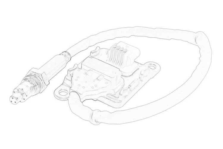 Sonda czujnik tlenku azotu NOx Citroen C5 X7 Peugeot 3008 5008 1.6 HDi