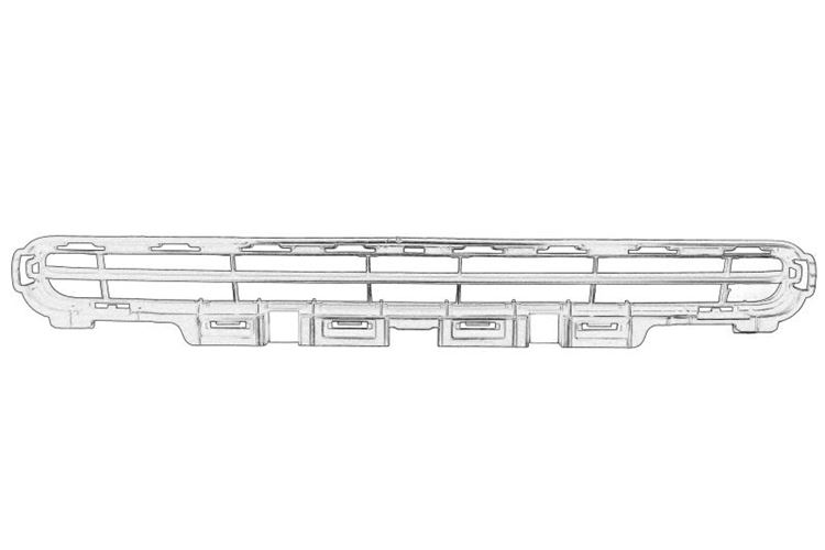 KRATKA ZDERZAKA C C5 AIRCROSS (C84)