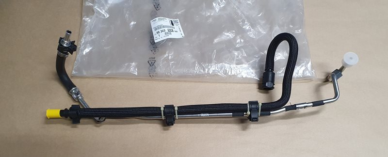 Przewód zwrotny wtryskiwaczy Oryginał Peugeot 3008 II 1.6 VTi